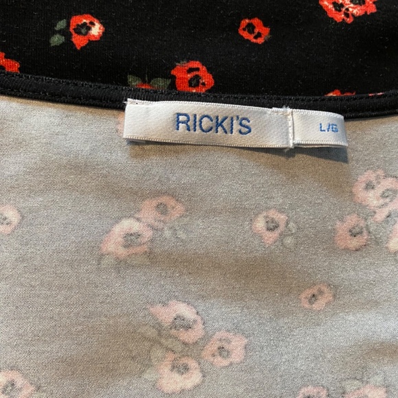 BUY 2 ITEMS & GET 1 FREE - Ricki’s Long Sleeve blouse Sz L - Picture 5 of 7